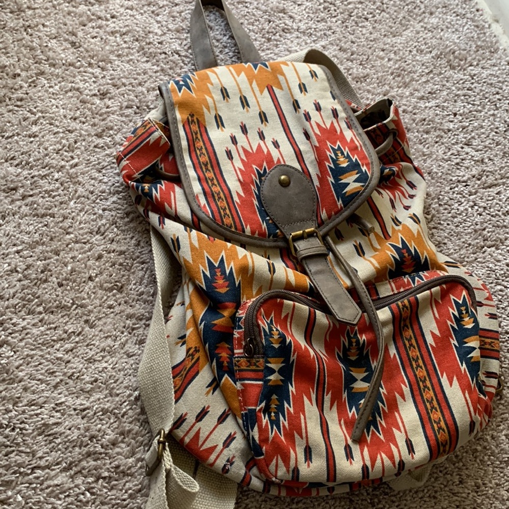 Mossimo Aztec Print Backpack - Picture 4 of 4
